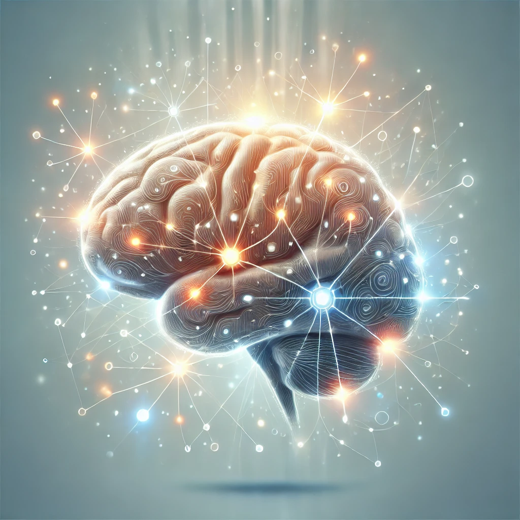 Illustration de la neuroplasticité et des connexions neuronales adaptatives