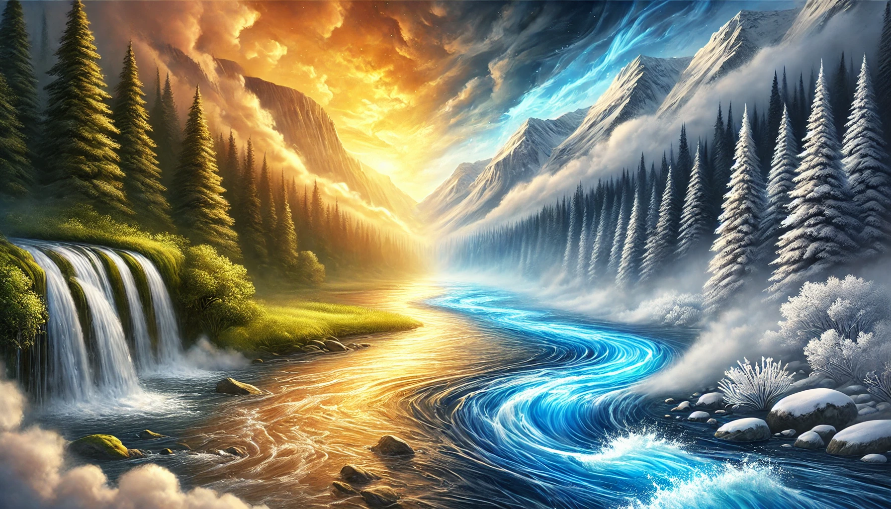 Polarite eau chaude et eau froide