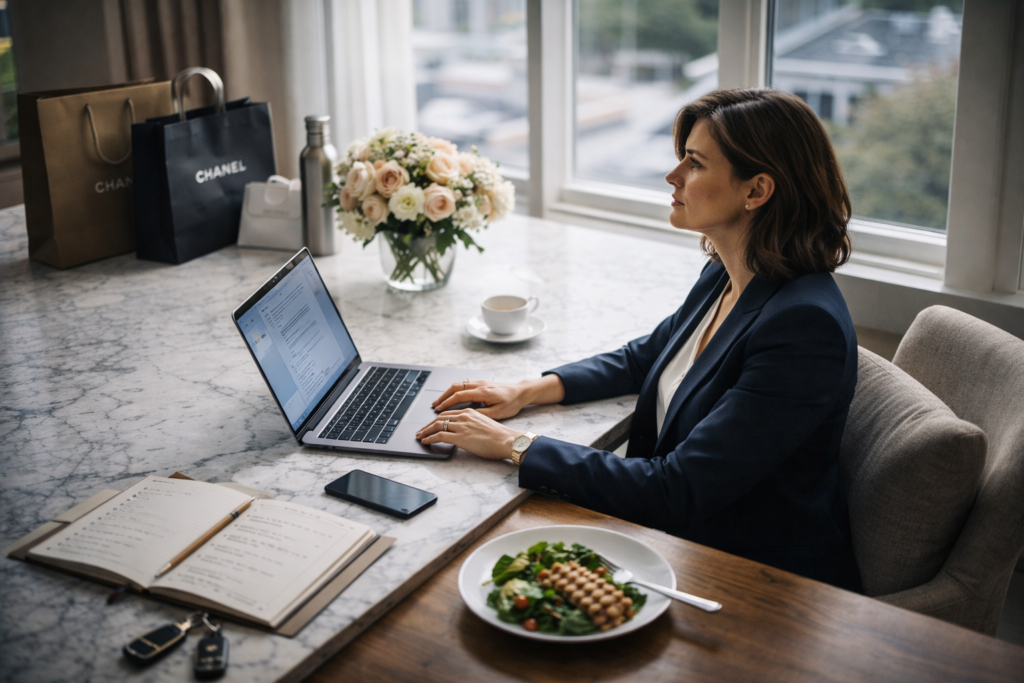 J’ai tout pour être heureux, mais je me sens vide Professionnelle québécoise en télétravail vivant une perte de sens malgré sa réussite professionnelle et matérielle